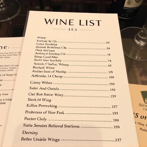 La nostra carta dei vini, con una selezione accurata di etichette italiane e internazionali.